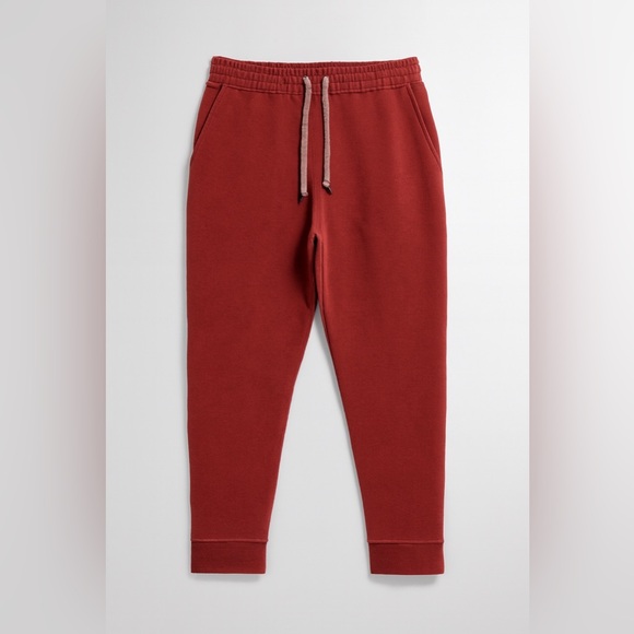 Vineyard Vines Men's Maroon Jogger Pants - Picture 2 of 4